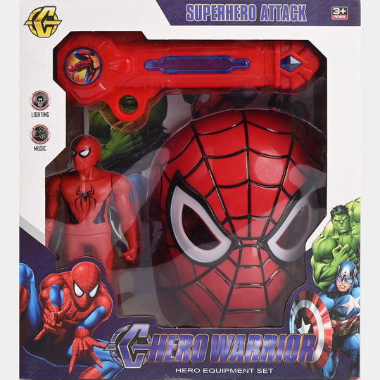Superhero Character Figure Set for Kids