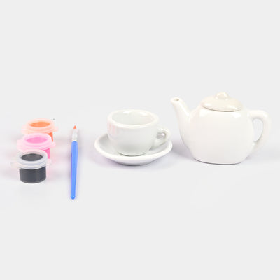 Painting Tea Set For Kids
