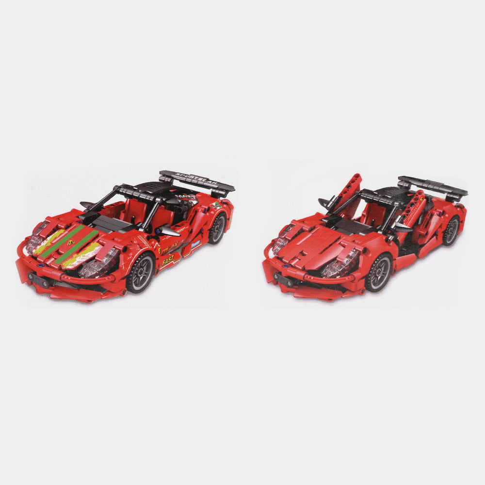 DIY Racing Car Building Block Set | 433 Pcs