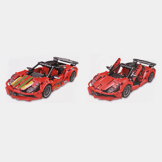 DIY Racing Car Building Block Set | 433 Pcs
