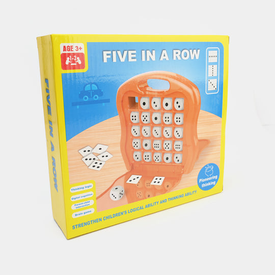 Five In A Row Game For Kids