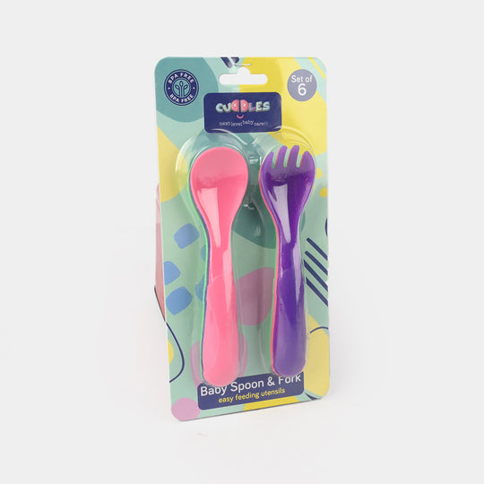 Spoon & Fork Set Pack Of 6