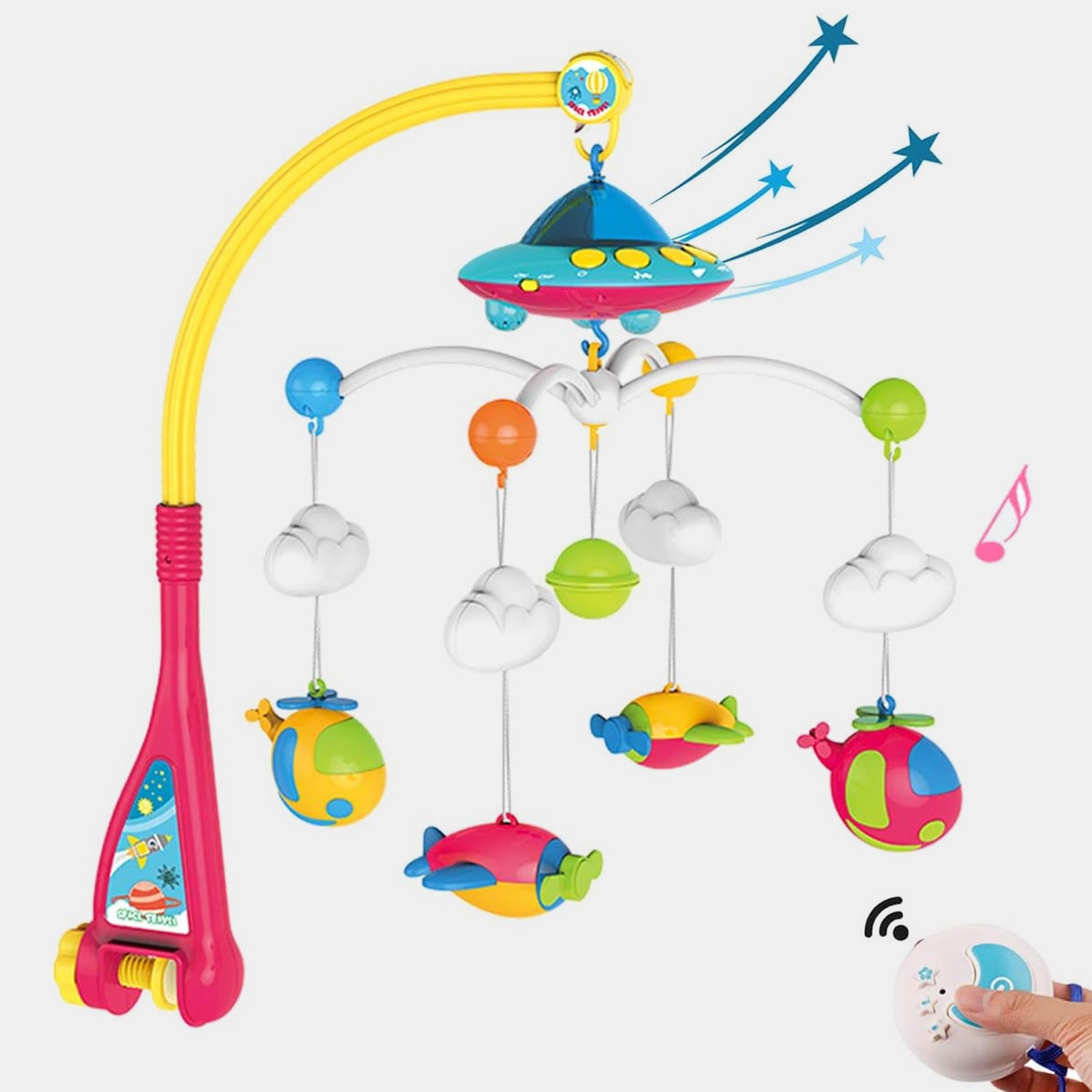 Remote Operated Baby Musical Mobile Cot Price in Pakistan Bachaa Party