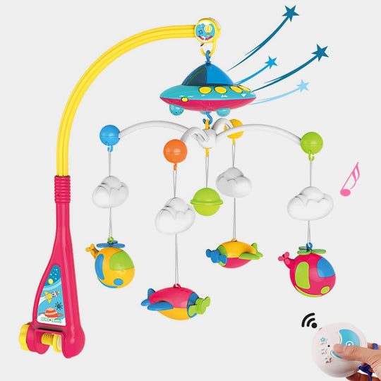Remote Operated Baby Musical Mobile Cot
