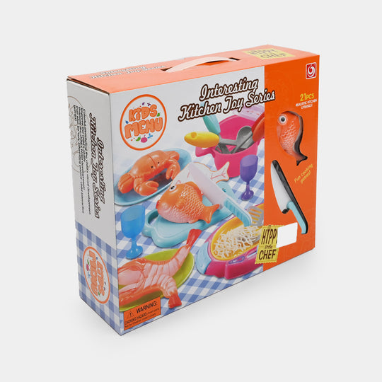 Interesting Kitchen Play Set for Girls