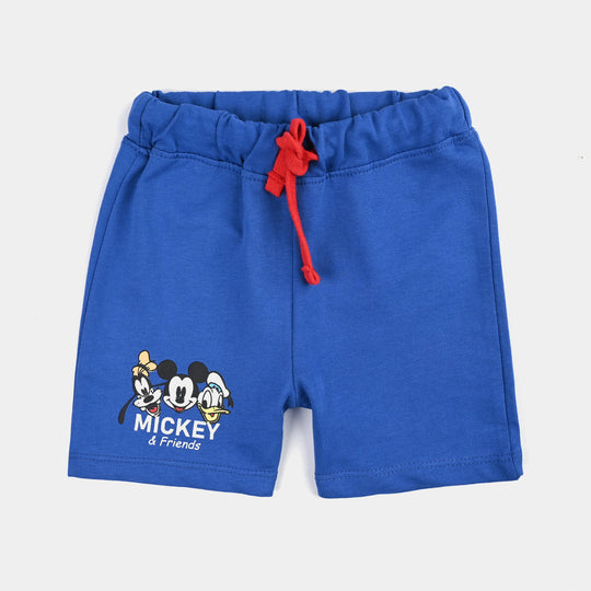 Infant Boys Jersey/Terry Short Character-Blue
