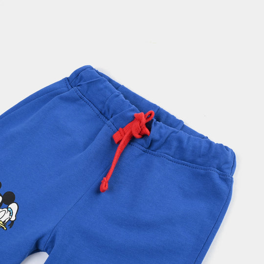 Infant Boys Jersey/Terry Short Character-Blue