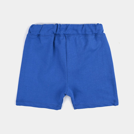 Infant Boys Jersey/Terry Short Character-Blue