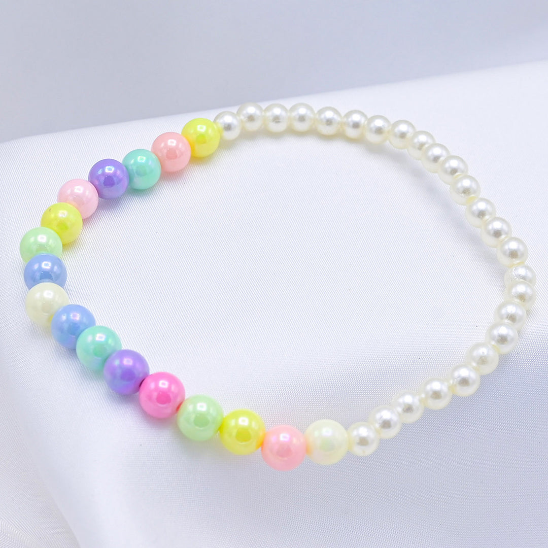 Girls Charm Beaded Bracelet