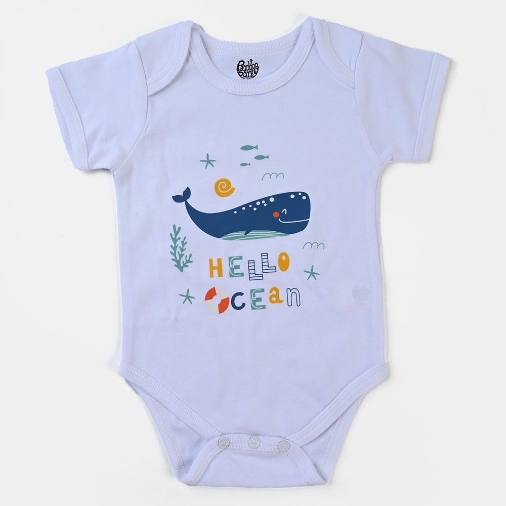 Infant Boys Cotton Interlock 6 Piece Set-mIX