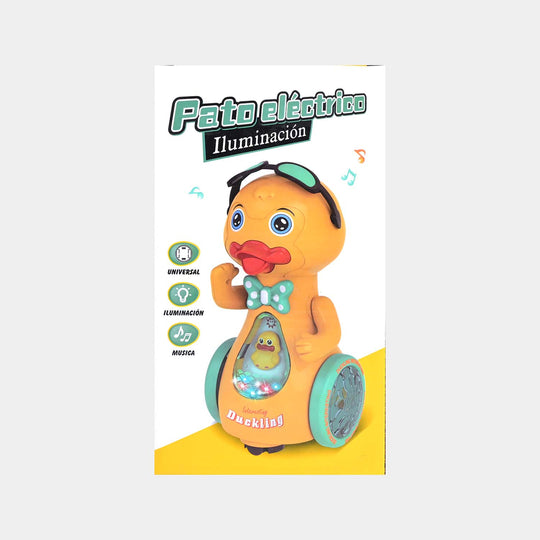 Musical Duckling Toy with Light & Music for Kids
