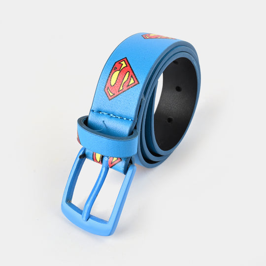 Kids Printed Belt Character-Blue