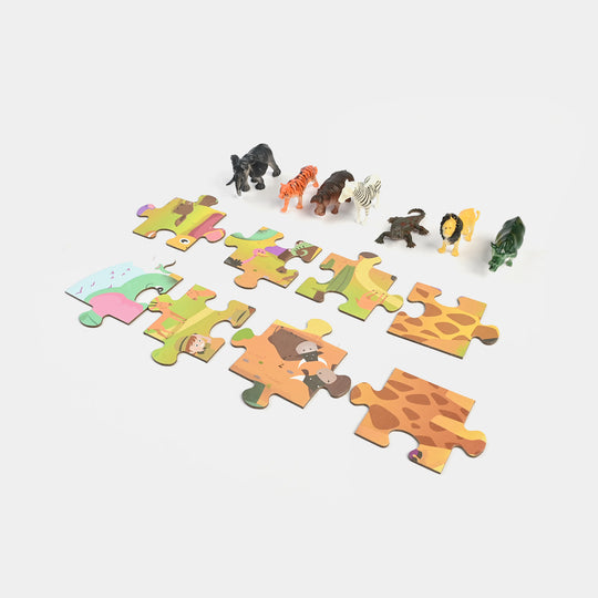 Animal Puzzle Play Set for Kids