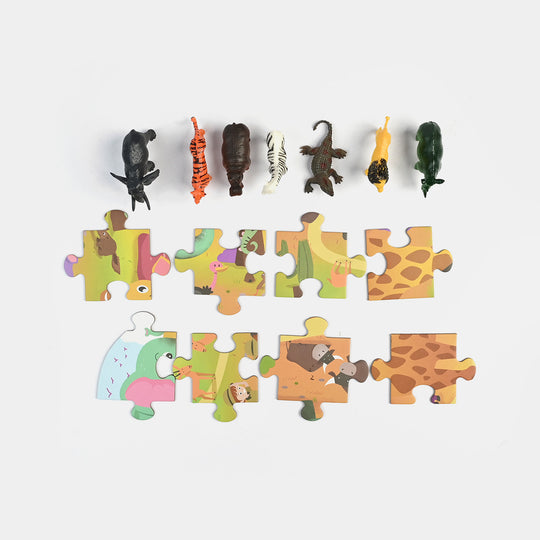 Animal Puzzle Play Set for Kids