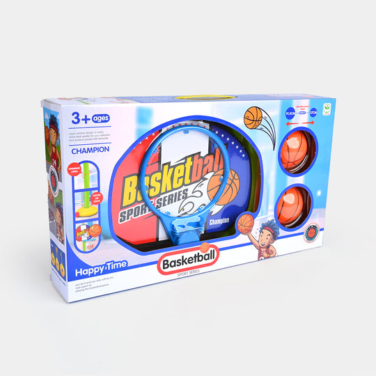 Basketball Sport Series Set – Adjustable Height for Kids