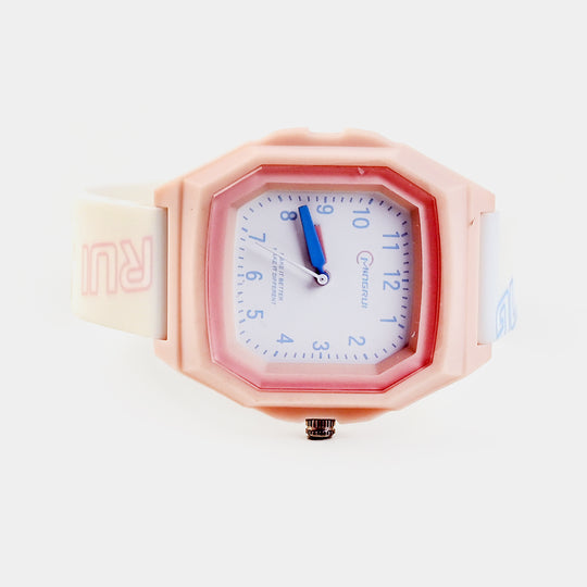 Elegant Analog Wristwatch For Girls