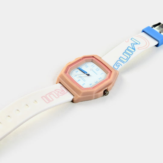 Elegant Analog Wristwatch For Girls