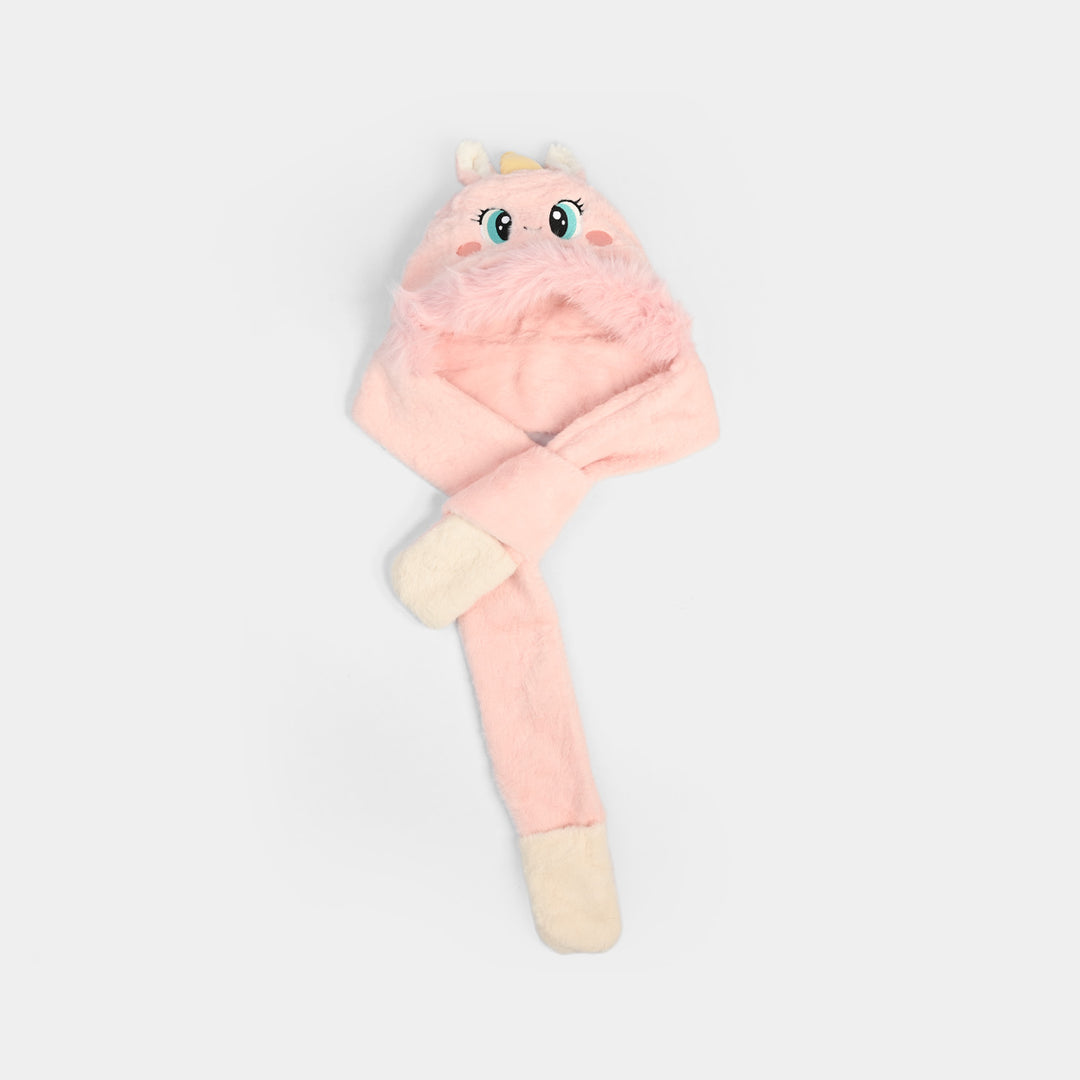 Plush  Hat with Movable Ears