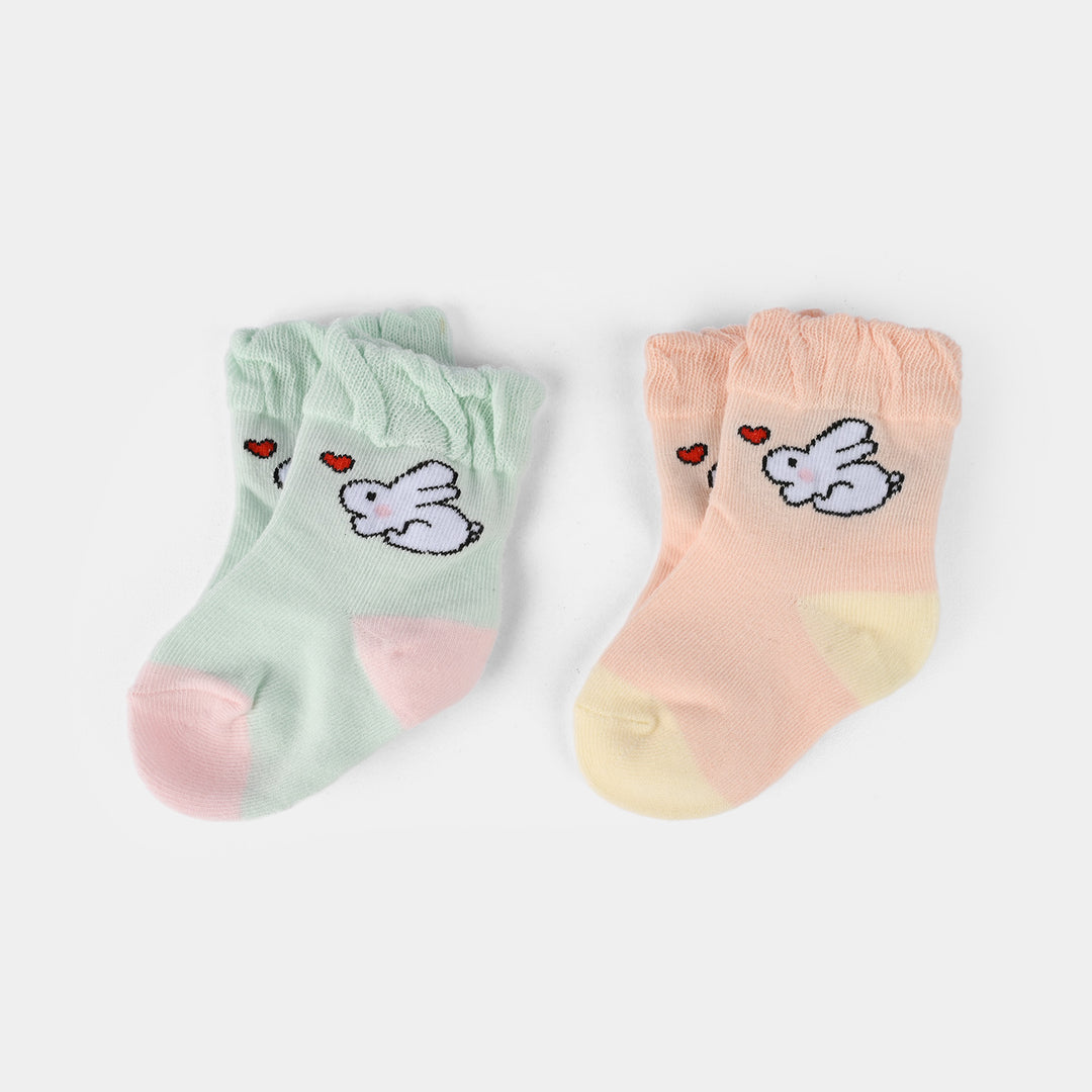 Infant Baby Socks Pack Of 2 | 0-6M