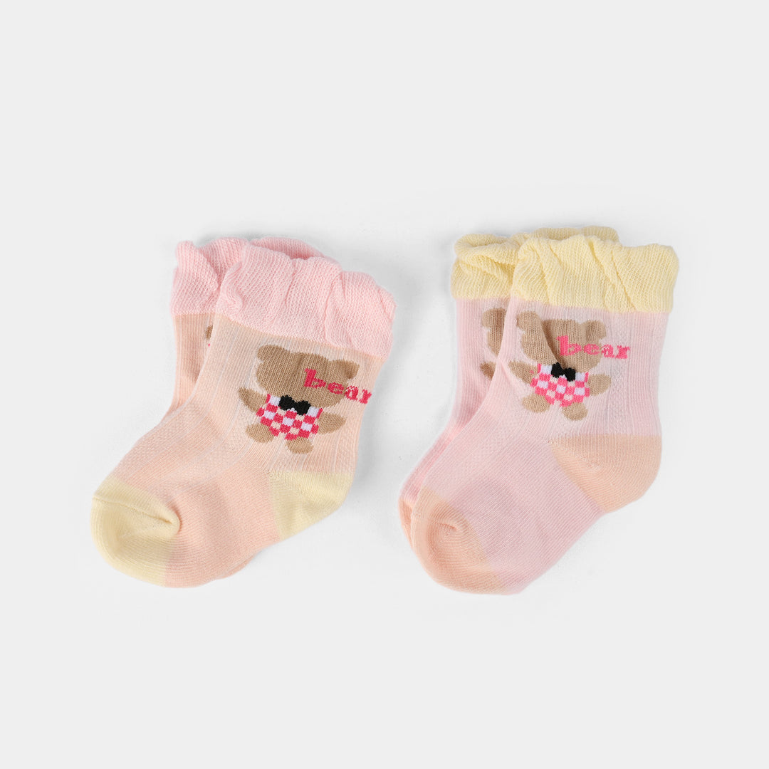 Infant Baby Socks Pack Of 2 | 0-6M