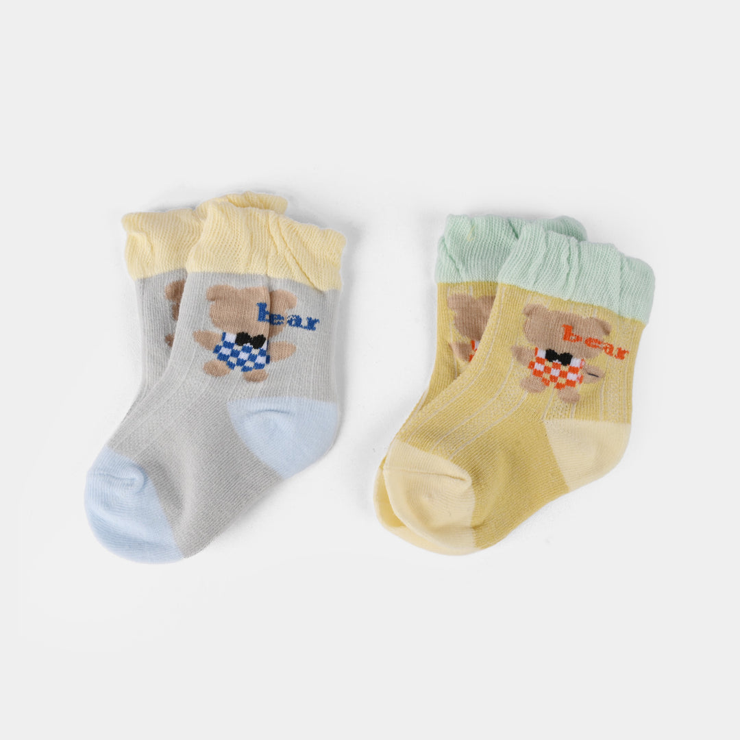 Infant Baby Socks Pack Of 2 | 0-6M