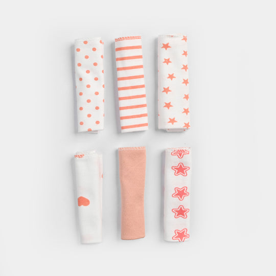 Baby Face Towels | 6PCs