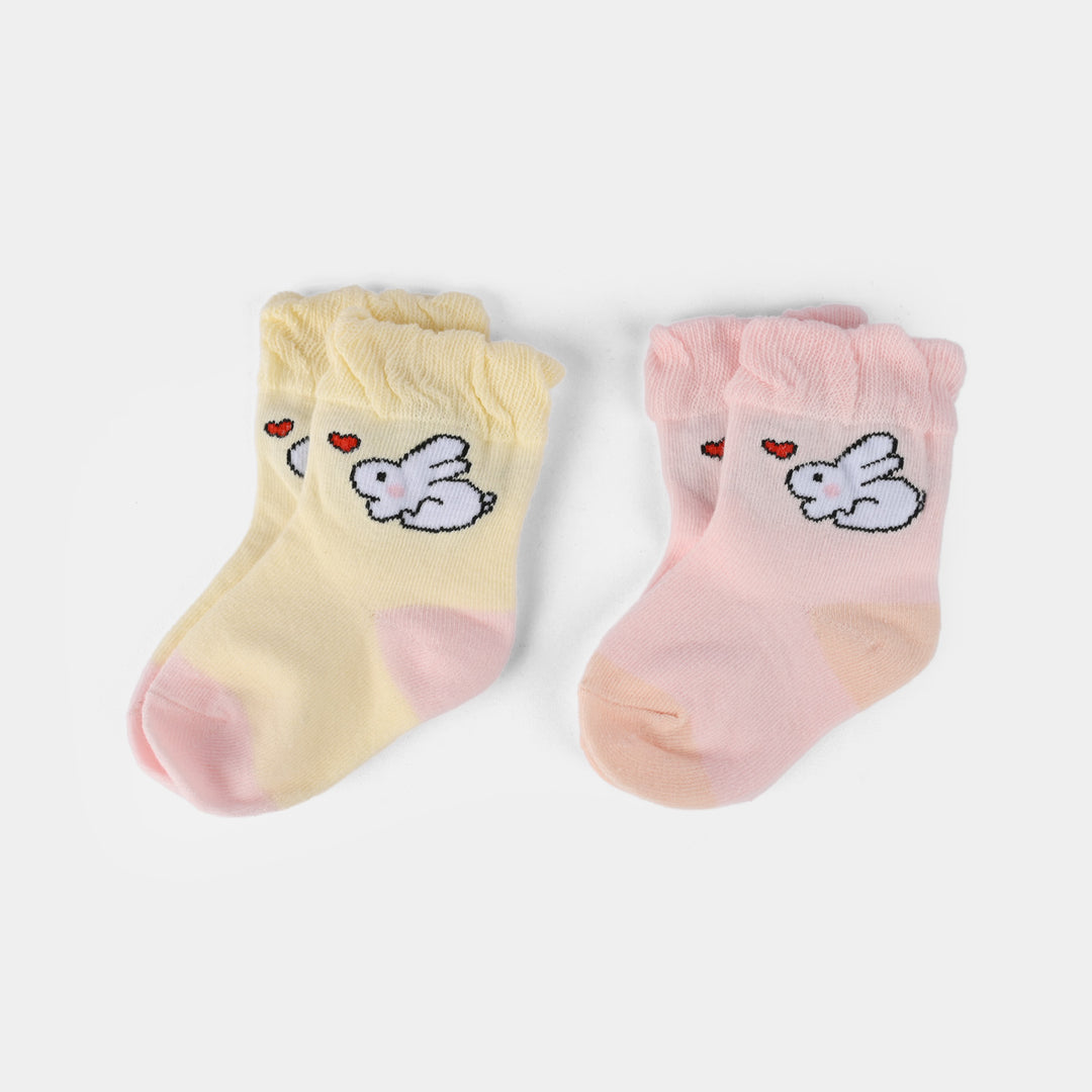 Infant Baby Socks Pack Of 2 | 0-6M