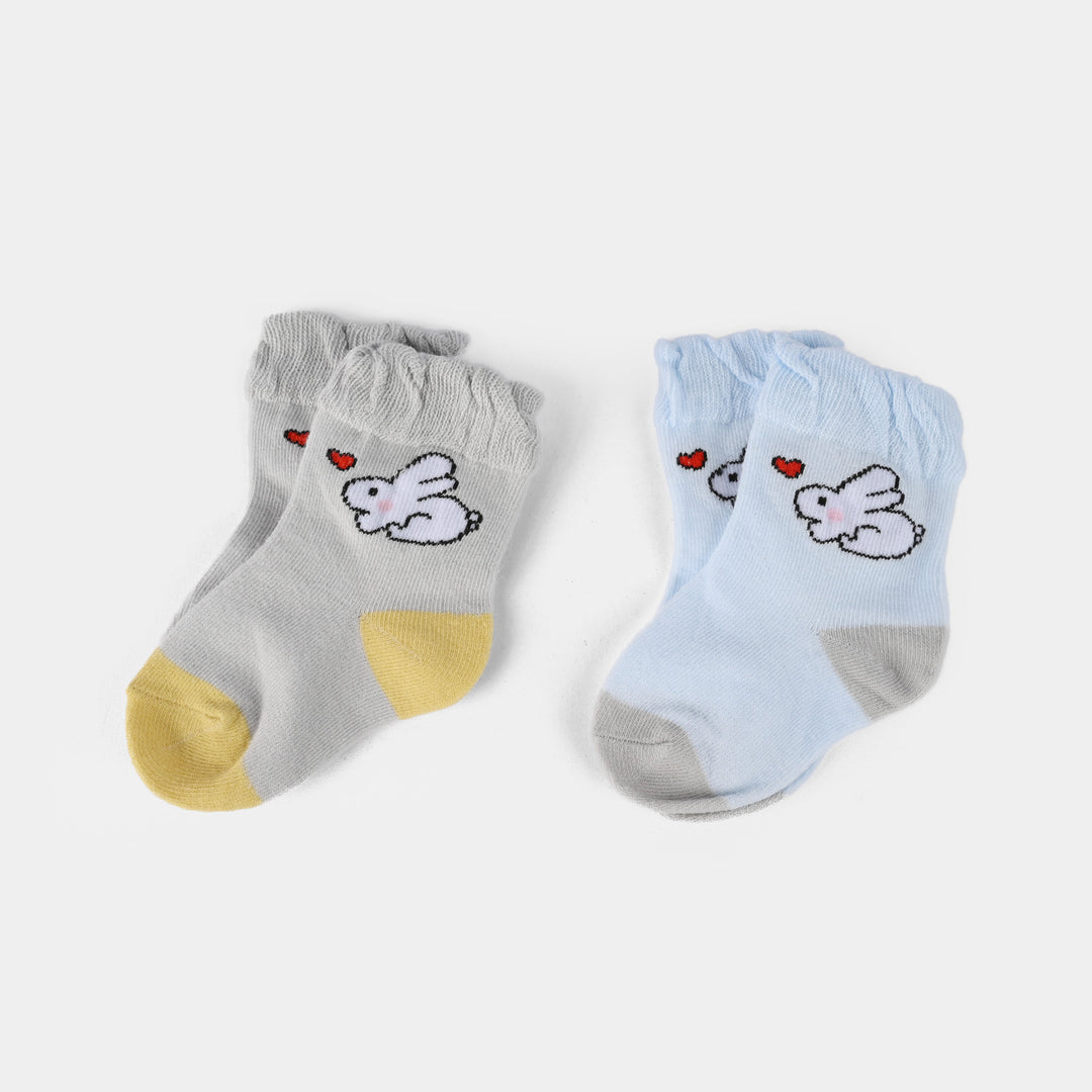 Infant Baby Socks Pack Of 2 | 0-6M