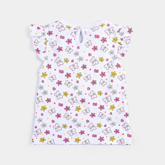 Infant Girls Cotton Interlock 2 Piece Set