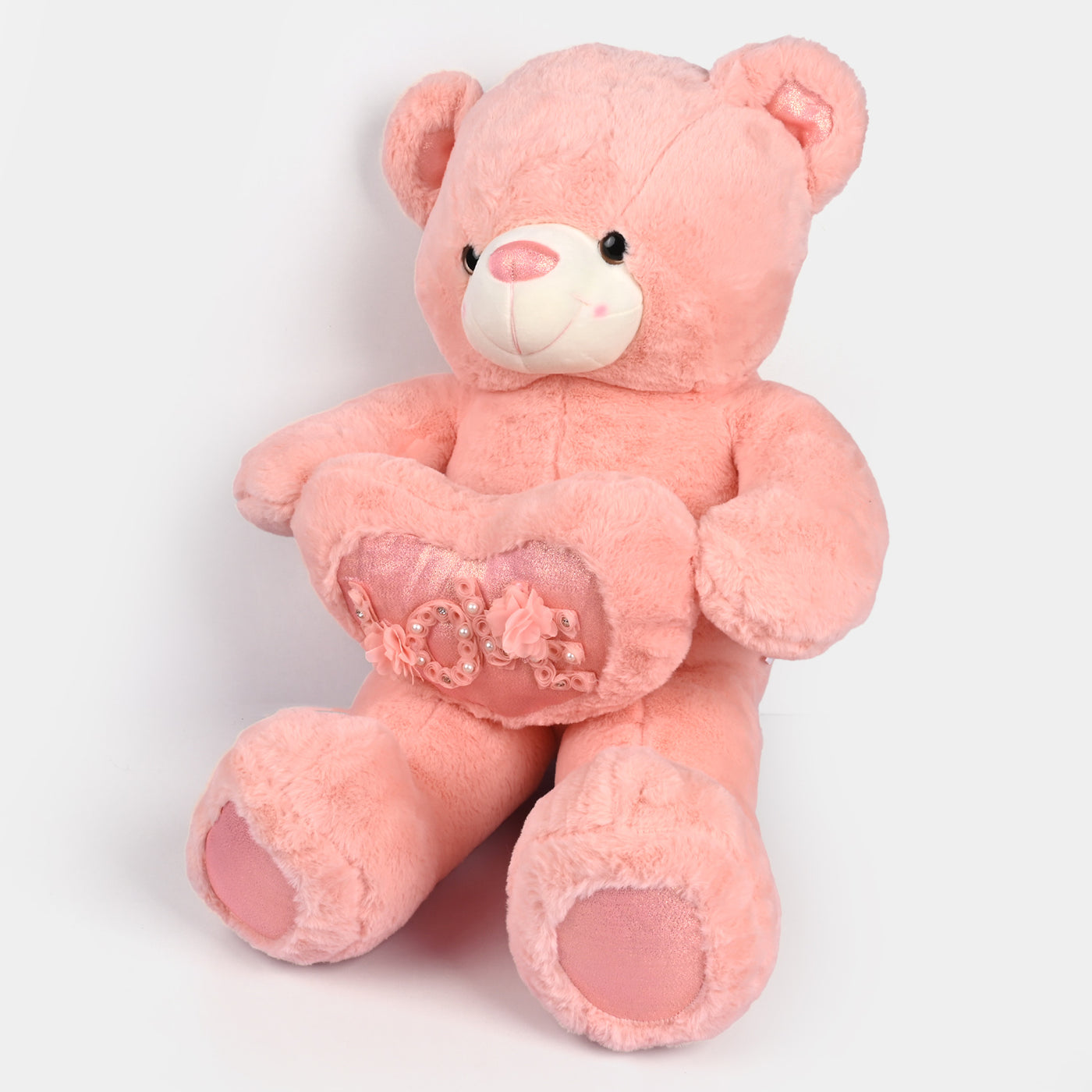 Heart Bear Big Stuff Toy | 80cm