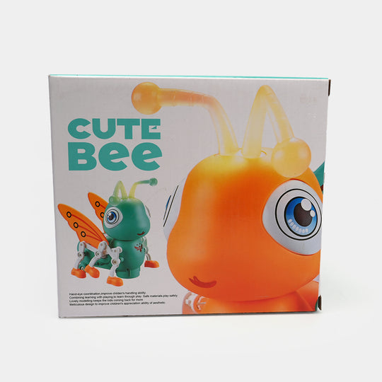 Cute Bee With Musica & Light For Kids