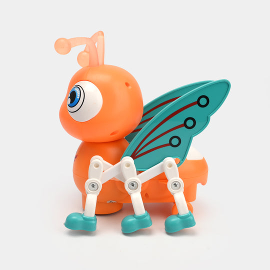 Cute Bee With Musica & Light For Kids