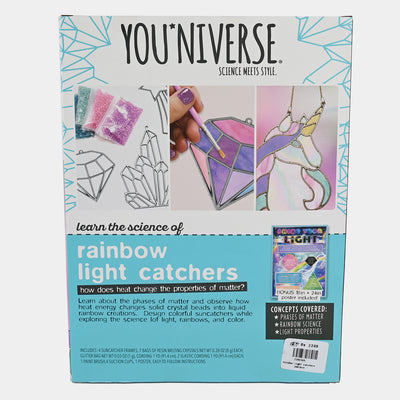 Rainbow Light Catchers Crystal Window Art Kit