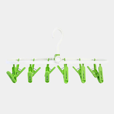 Cloth Hanger 12PCs | Green