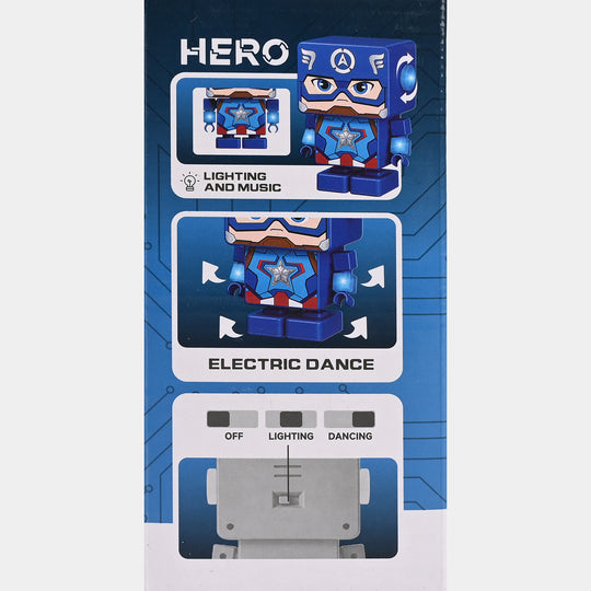 Electric Dancing Hero Robot Toy for Kids