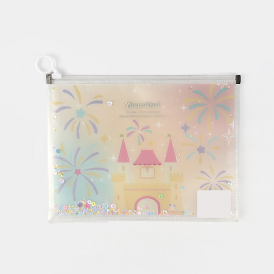 Transparent Pouch Medium For Kids
