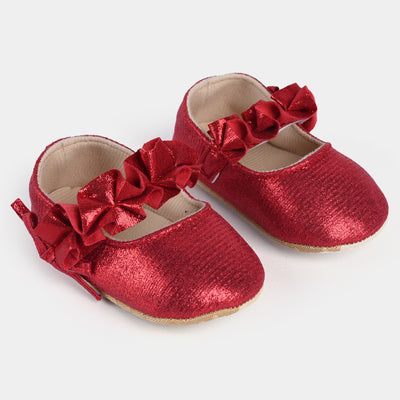 Baby Girls Shoes F36-Red