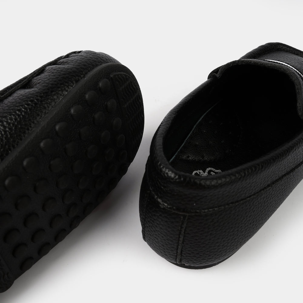 Boys Loafers H502-L21-BLACK