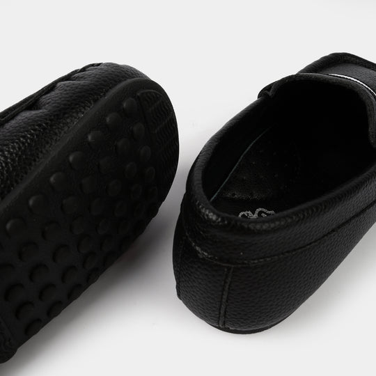 Boys Loafers H502-L21-BLACK