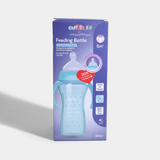 Cuddles Baby Feeding Bottle – 300ml (6+ Months