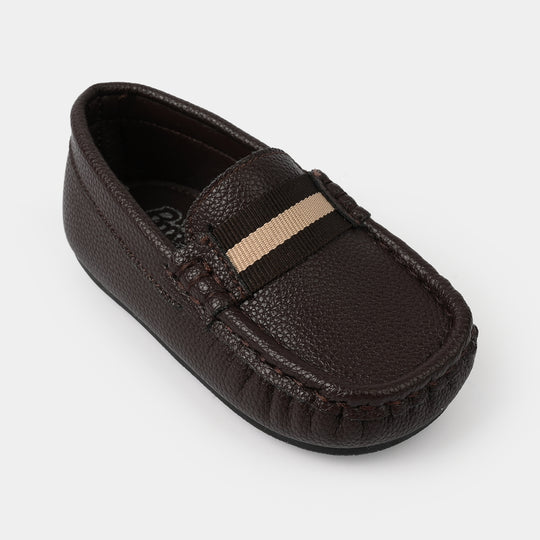 Boys Loafers H502-L21-BROWN