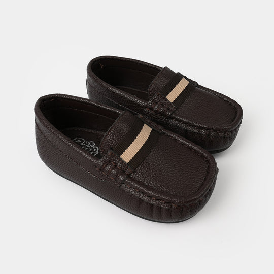Boys Loafers H502-L21-BROWN