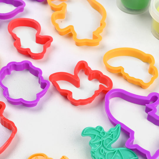 Dinosaur Dough Play Set For Kids