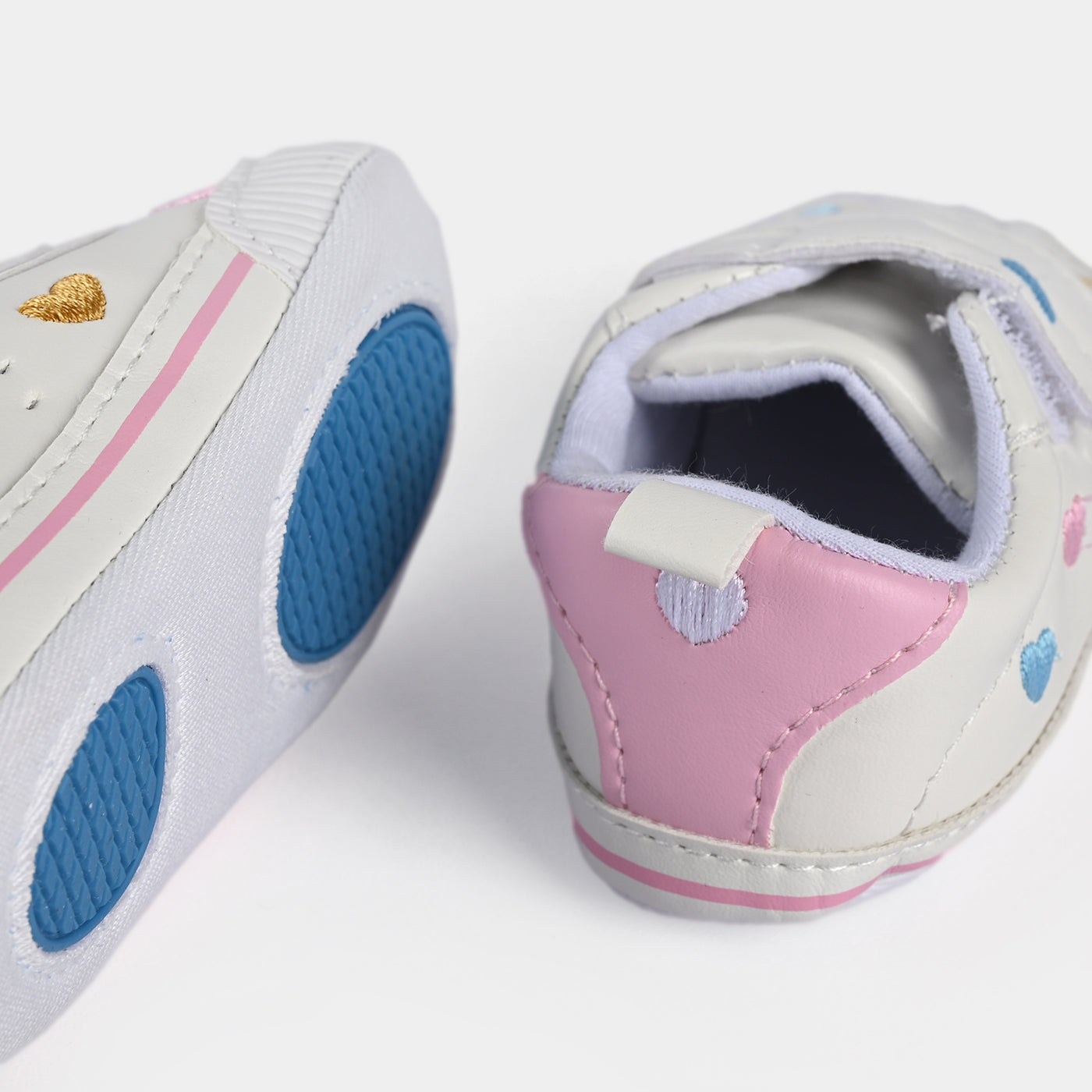 Baby Girls Shoes C-362-White