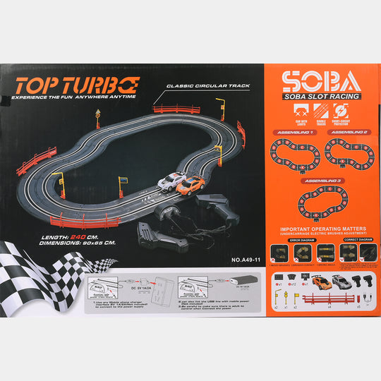 SOBA Top Turbo | 1:43 Scale Slot Car Racing Set