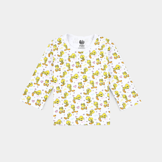 Infant Girls Cotton Interlock 2 Piece Set