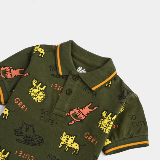 Infant Boys Cotton PK Polo So Cute