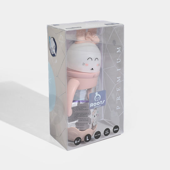 Glass Bottle Pink 240ml M05