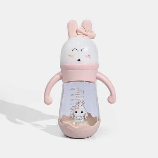 Glass Bottle Pink 240ml M05