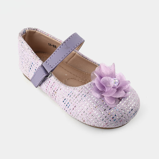 Girls Pumps 11-52-Purple